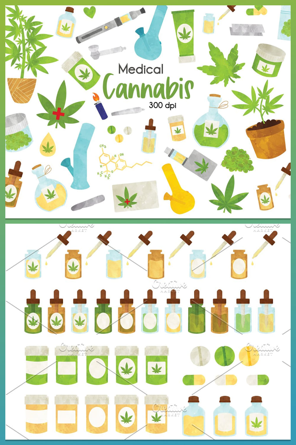 Cannabis Medical Marijuana Clipart - Pinterest.