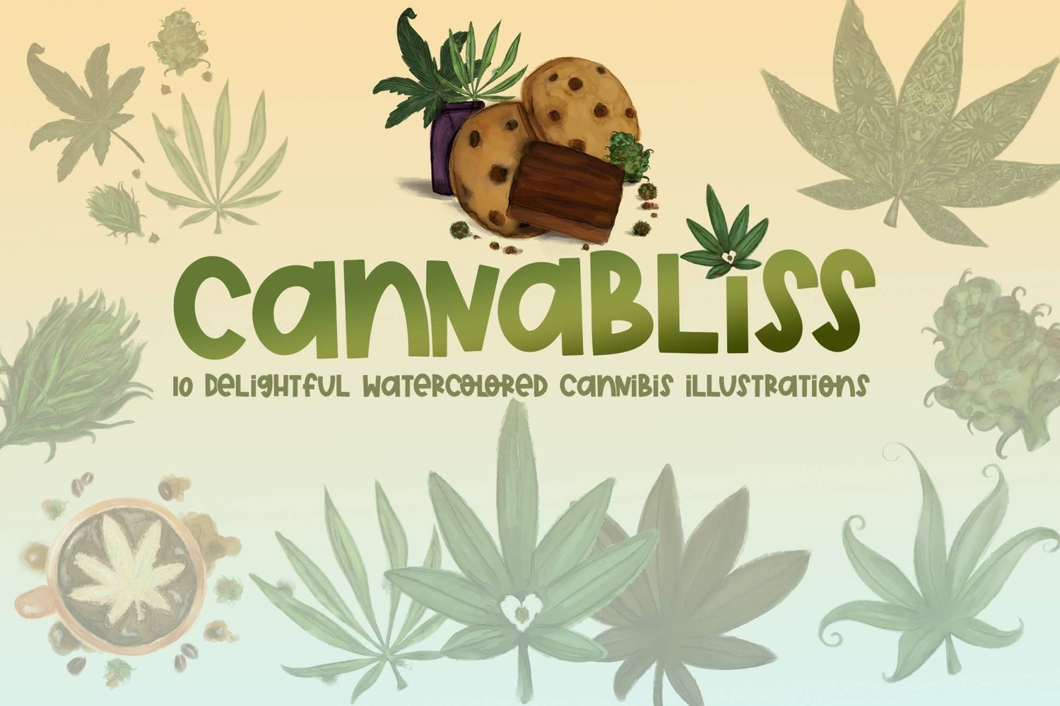 Cover image of Cannabis Clipart.