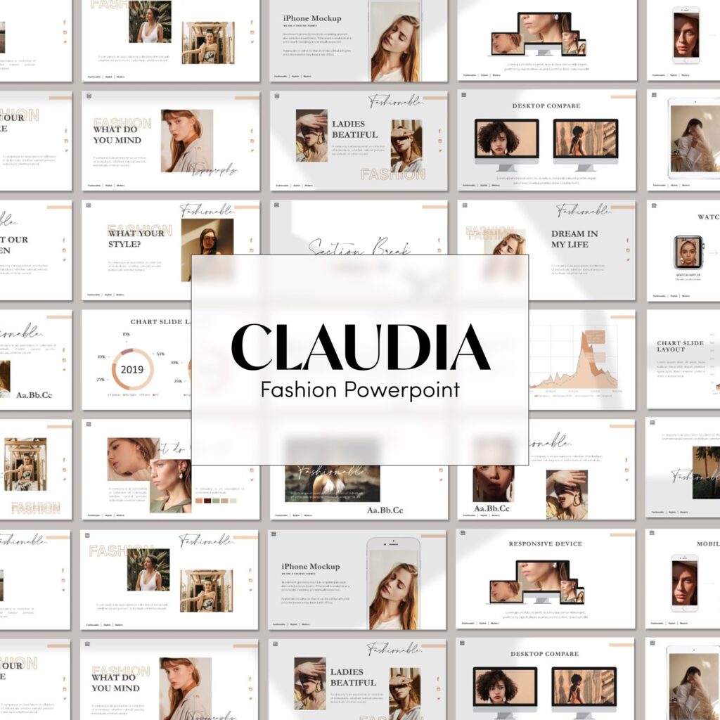 Luxury - Minimal Corporate Design Powerpoint Template – MasterBundles