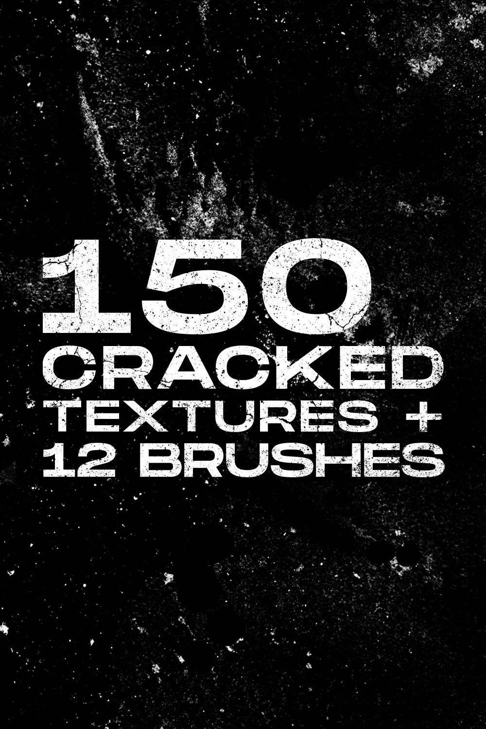 Cracked & Distressed Textures pinterest image.