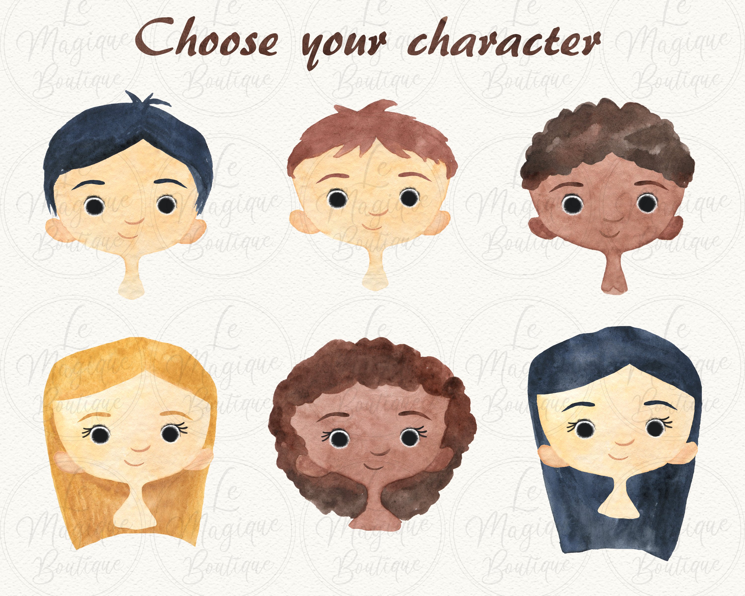 Create your own characters.