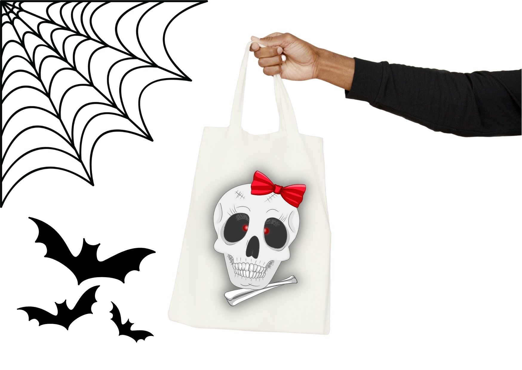 Halloween Spooky Bundle - 5 Designs bag mockup.