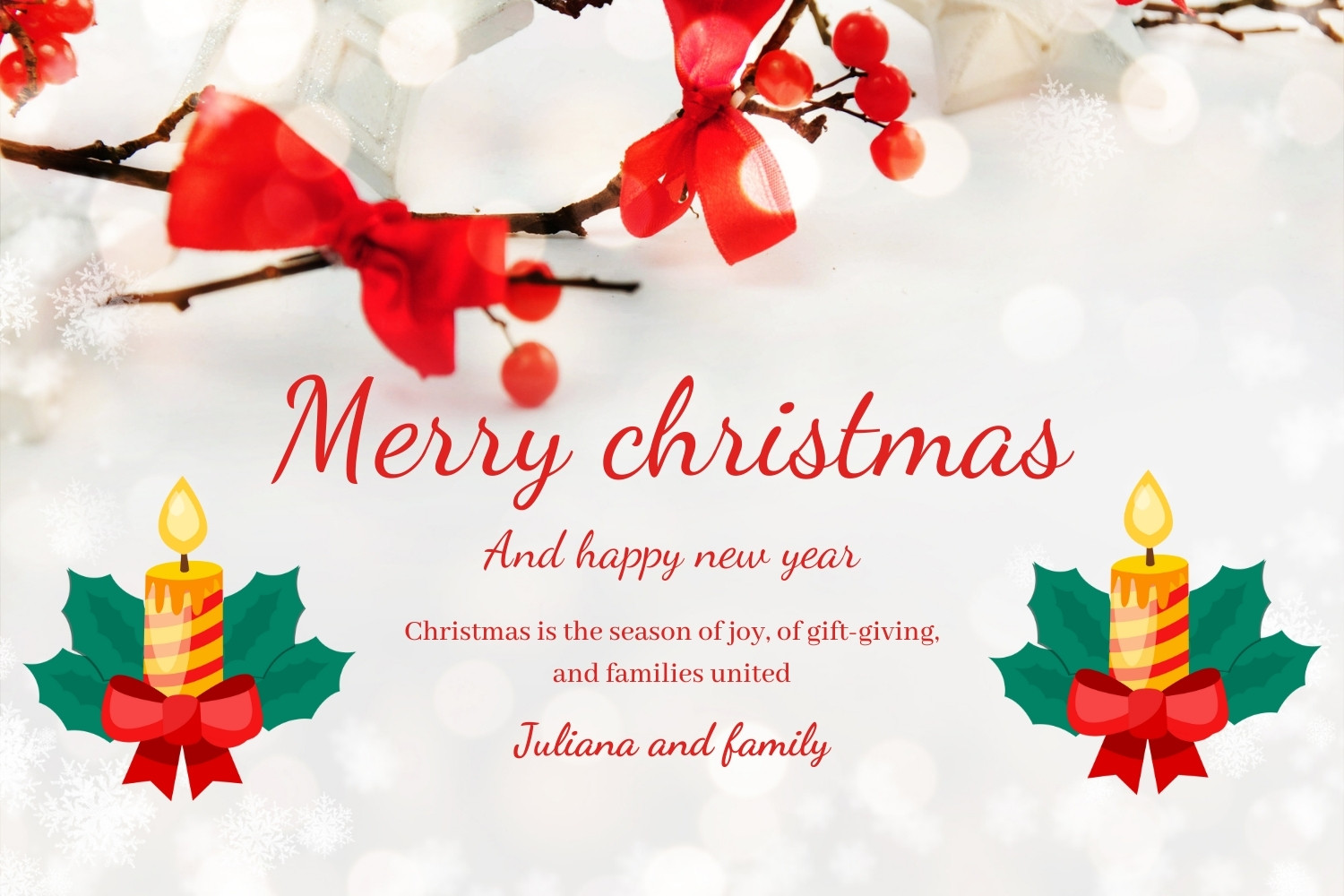 Christmas Bundle – 12 Editable Cliparts facebook image.