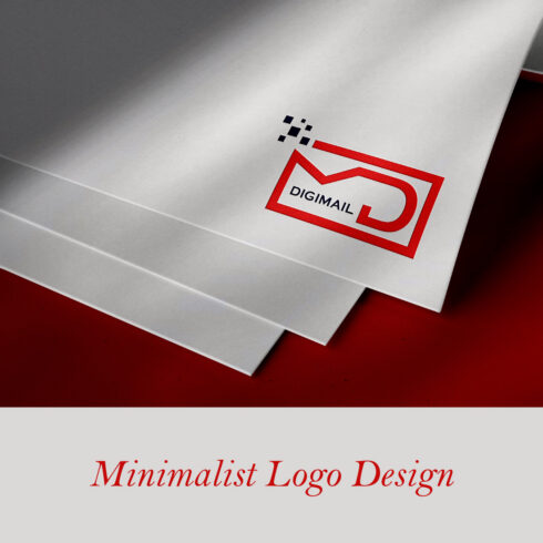Digimail Logo Design Template cover image.