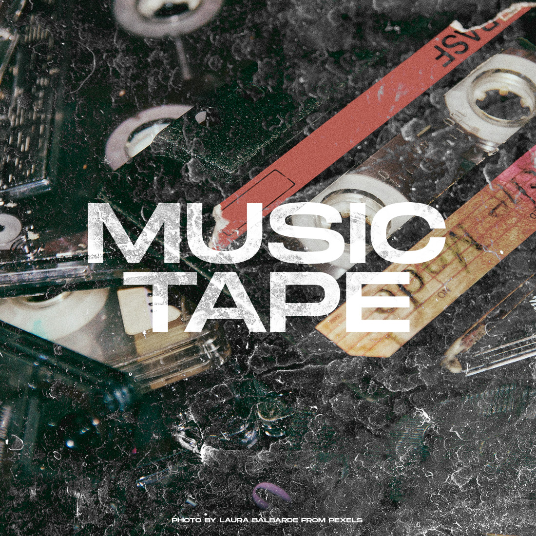 Dirty Old Style Textures Music Tape Graphic Preview image.