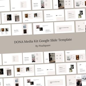 UNIA Media Kit Google Slide Template – MasterBundles
