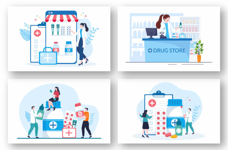 11 Drug Store Illustration - MasterBundles