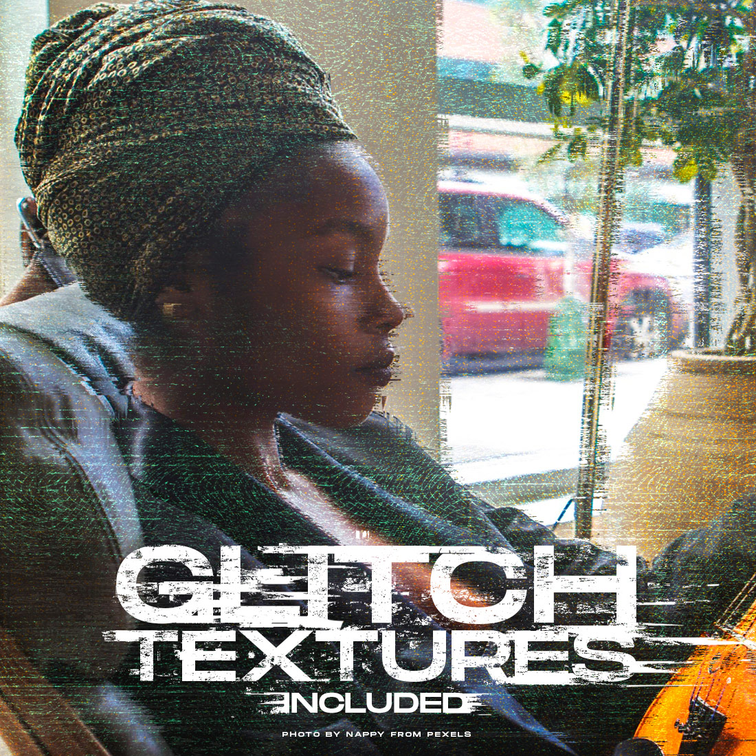 Glitch Textures Preview image.