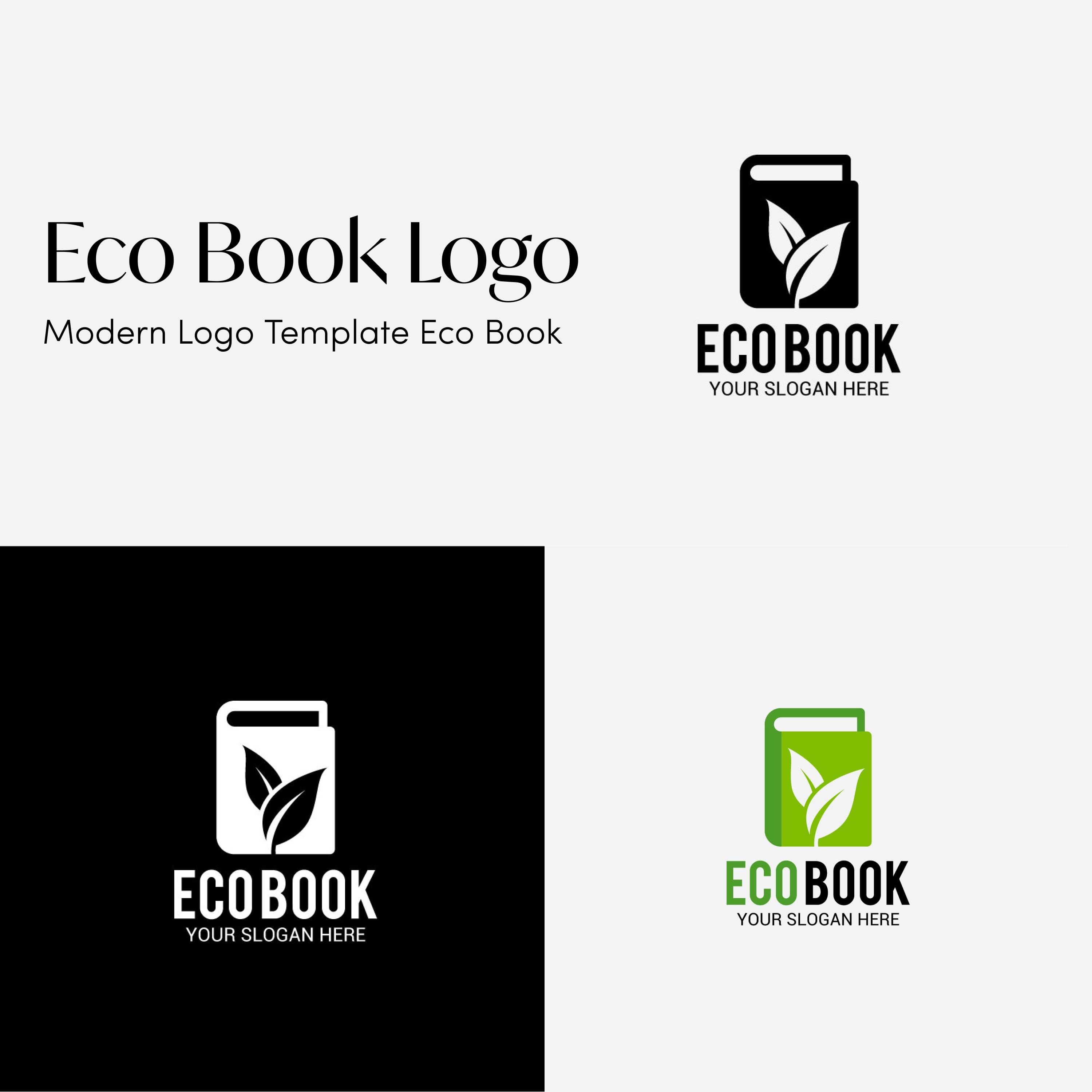 eco book logo.