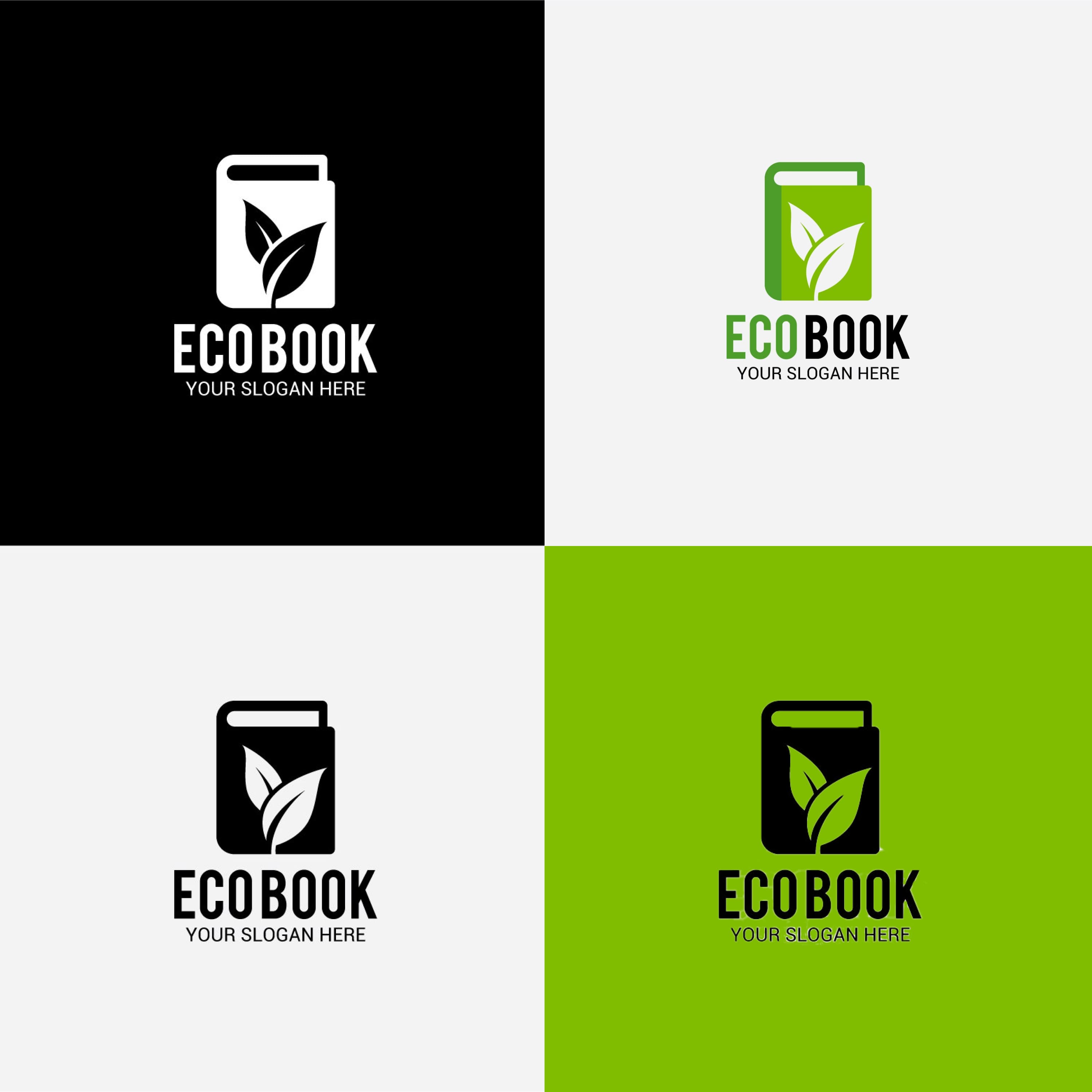 eco book logo cover.