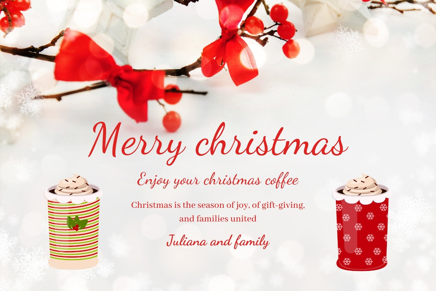 Enjoy Your Christmas Coffee Preview image.