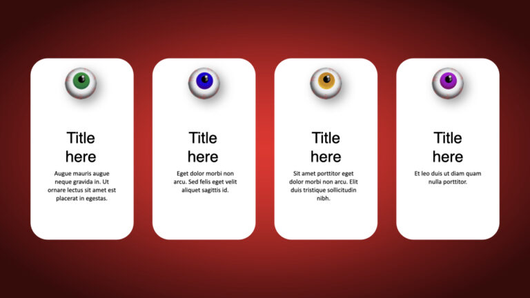 Eye Ball Halloween Themed Powerpoint Template – MasterBundles
