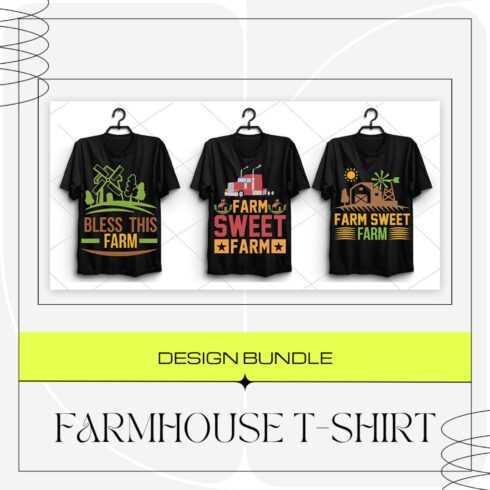 Farmhouse T-Shirt Design Bundle.