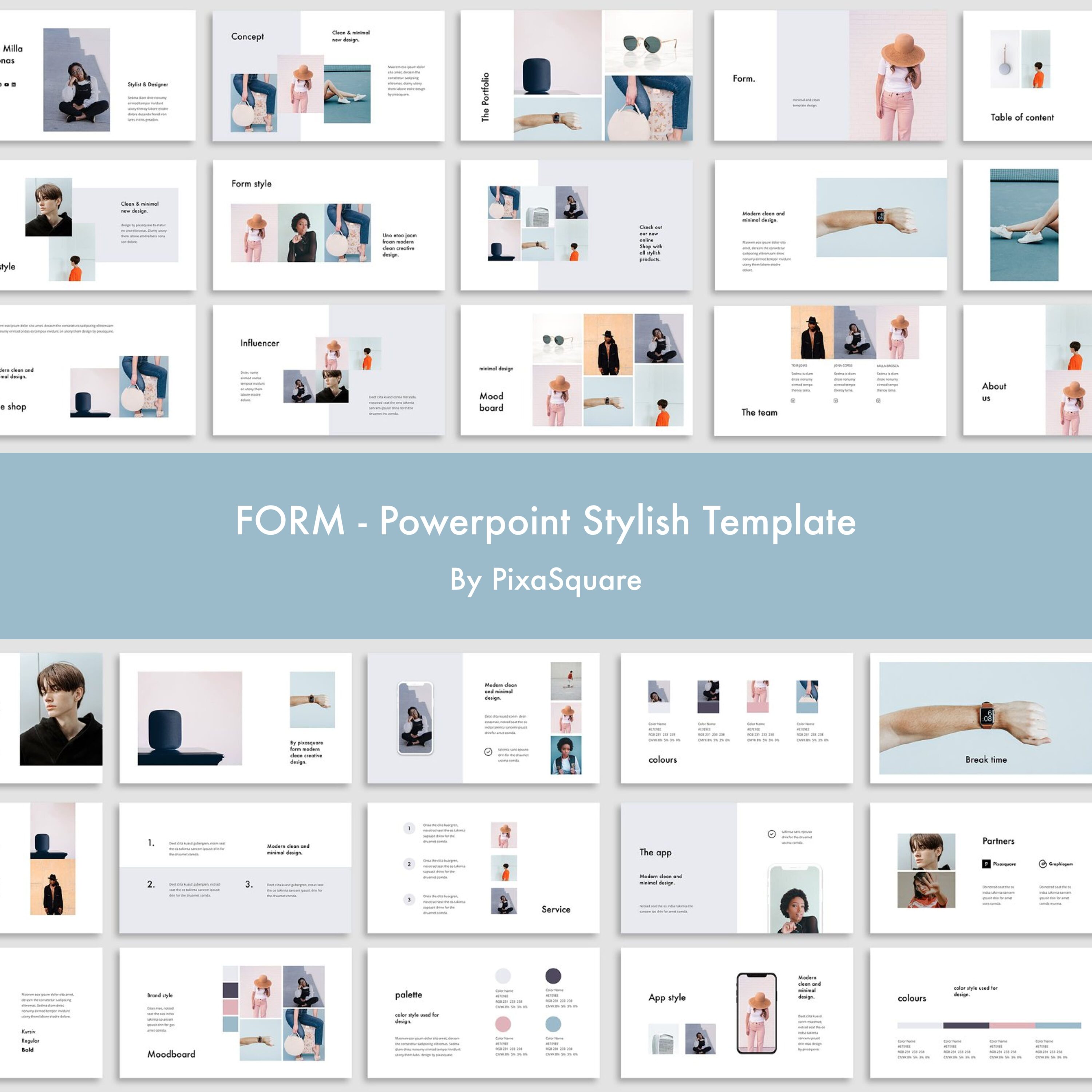 FORM - Powerpoint Stylish Template.