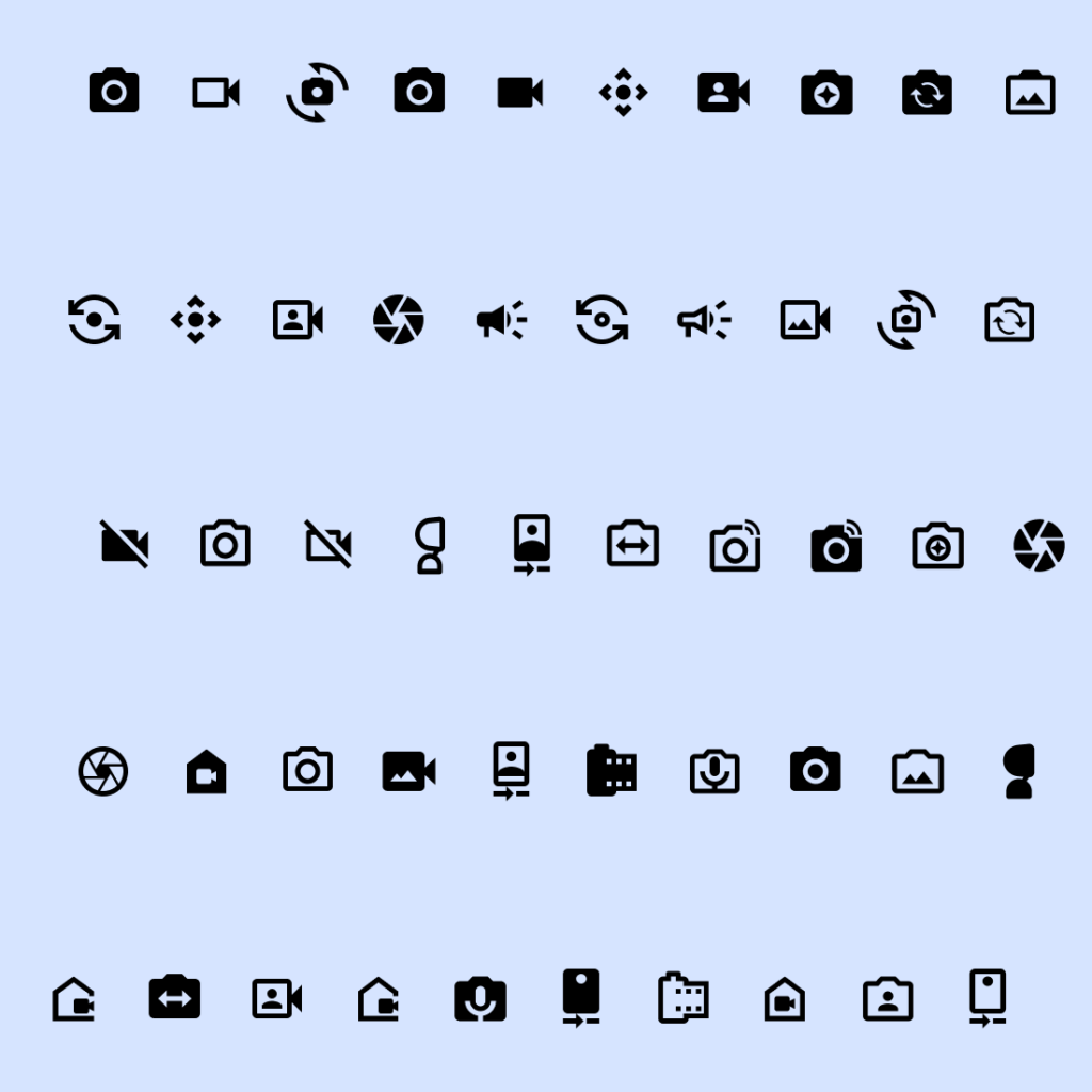 50 Google Material UI Icons Bundle MasterBundles