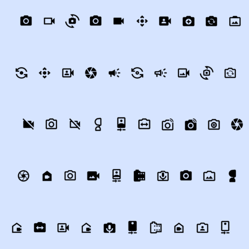 Google Material UI Icons Bundle cover image.