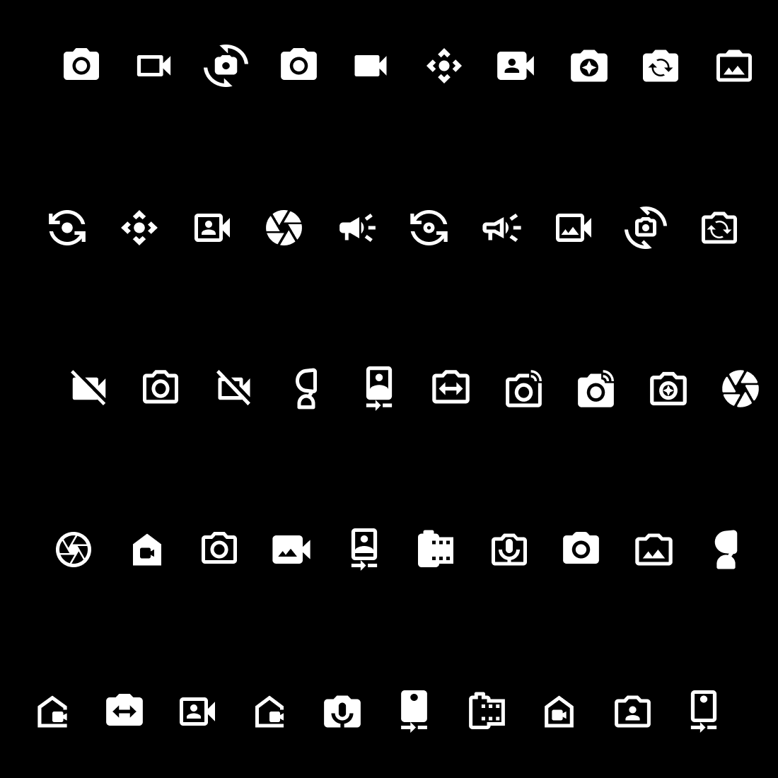 Google Material UI Icons Design Bundle cover image.