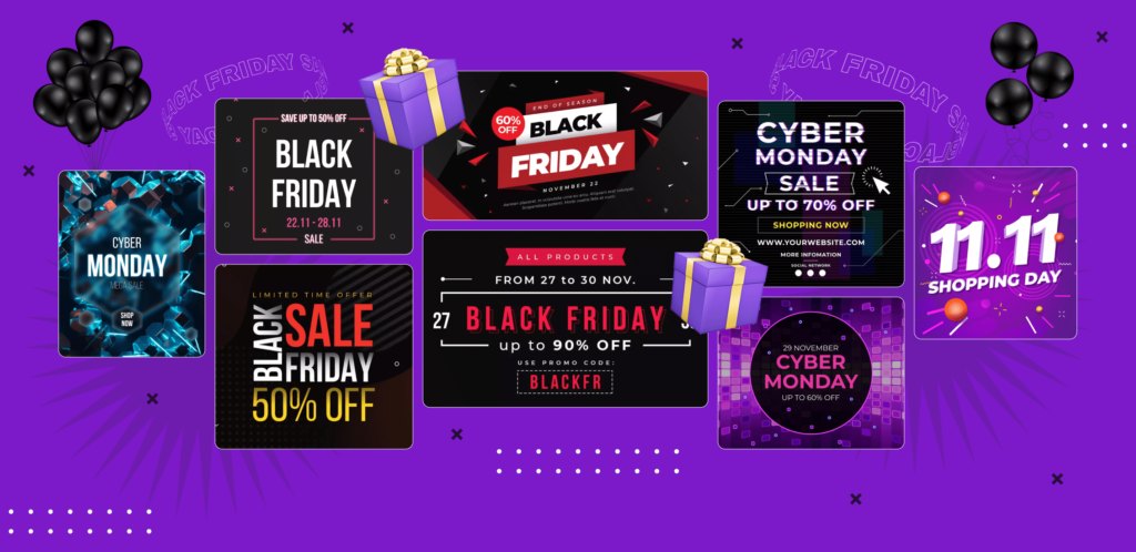 free black friday cyber monday. 11.11 deals.