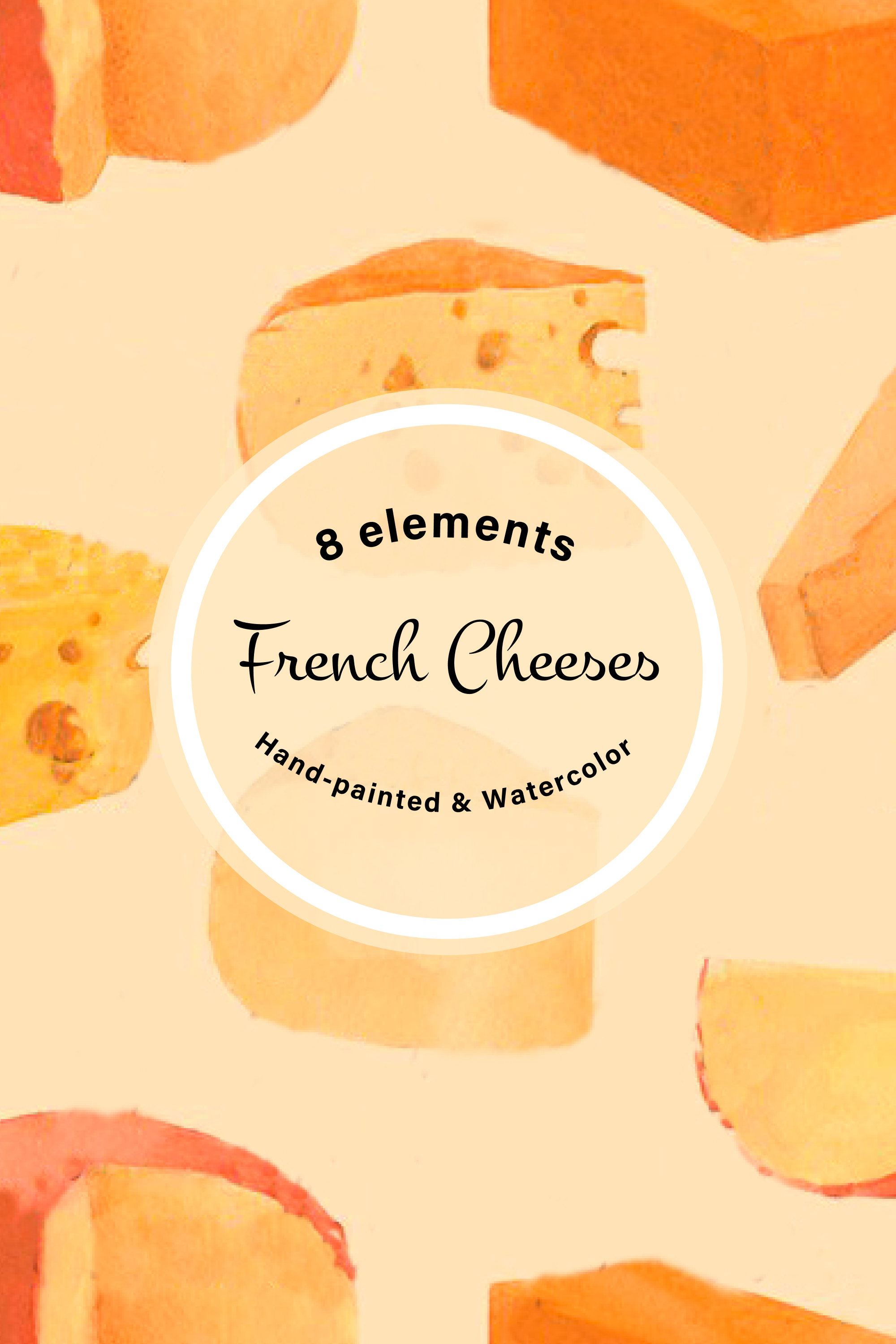 Collection of great images of french cheeses.