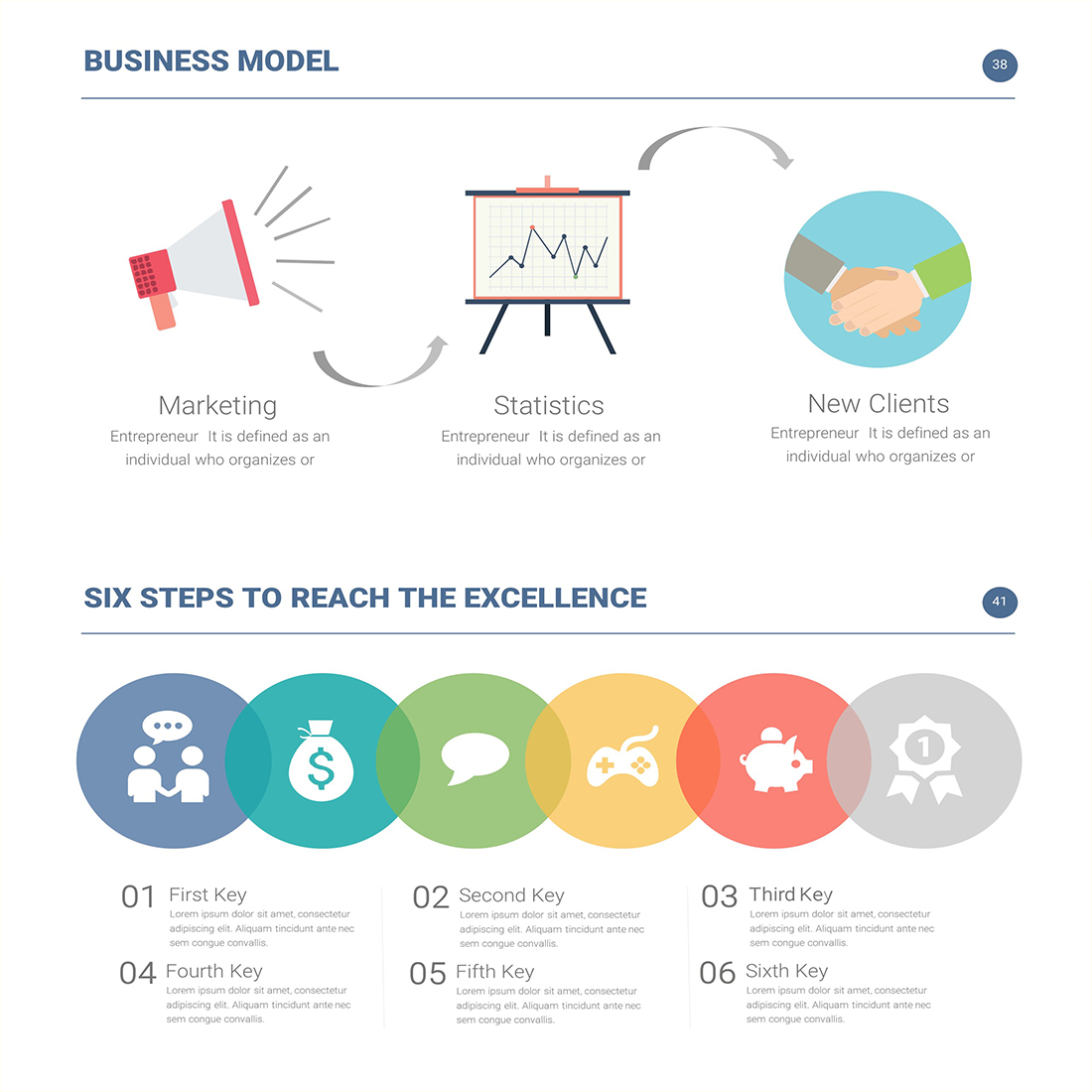 Business Plan Presentation Template for your bright ideas.