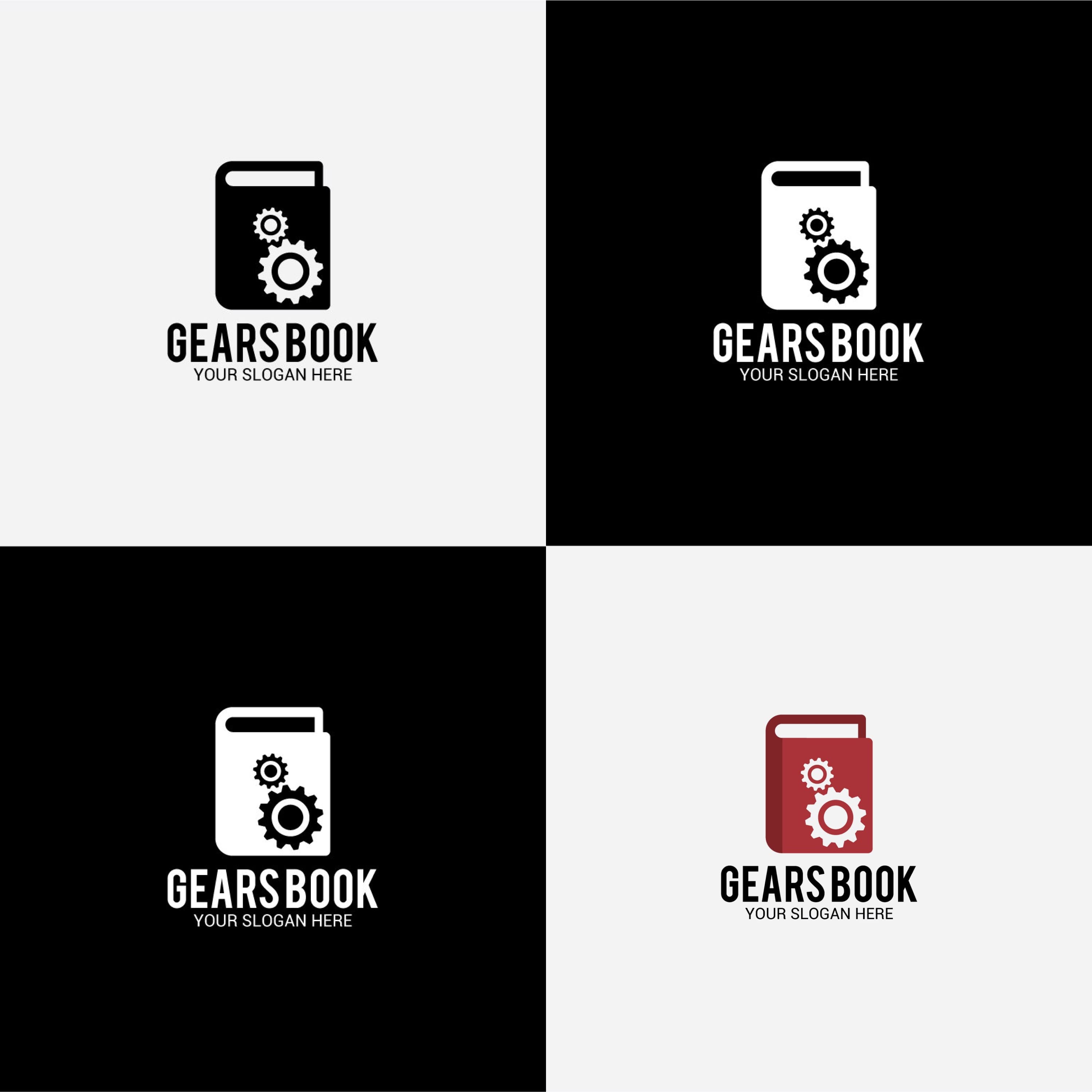 Gears book Logo cover.