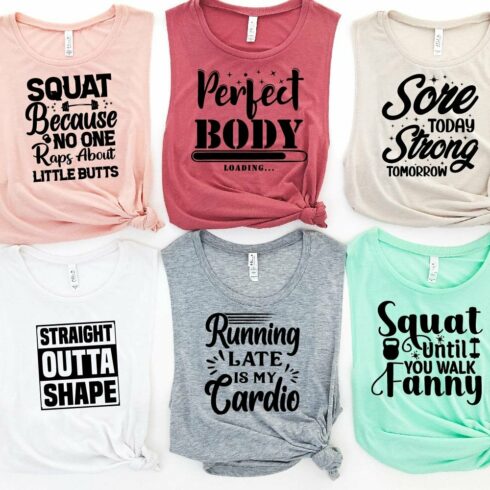 Gym Quotes Svg Bundle, Workout T Shirt Designs – MasterBundles