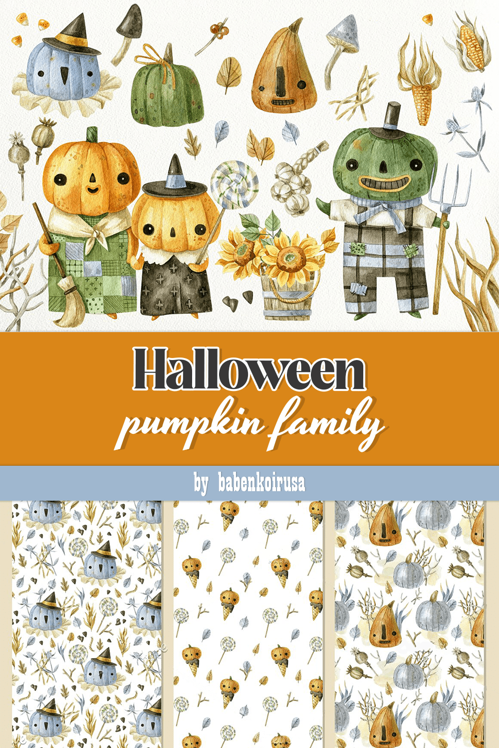 halloween pumpkin family pinterest