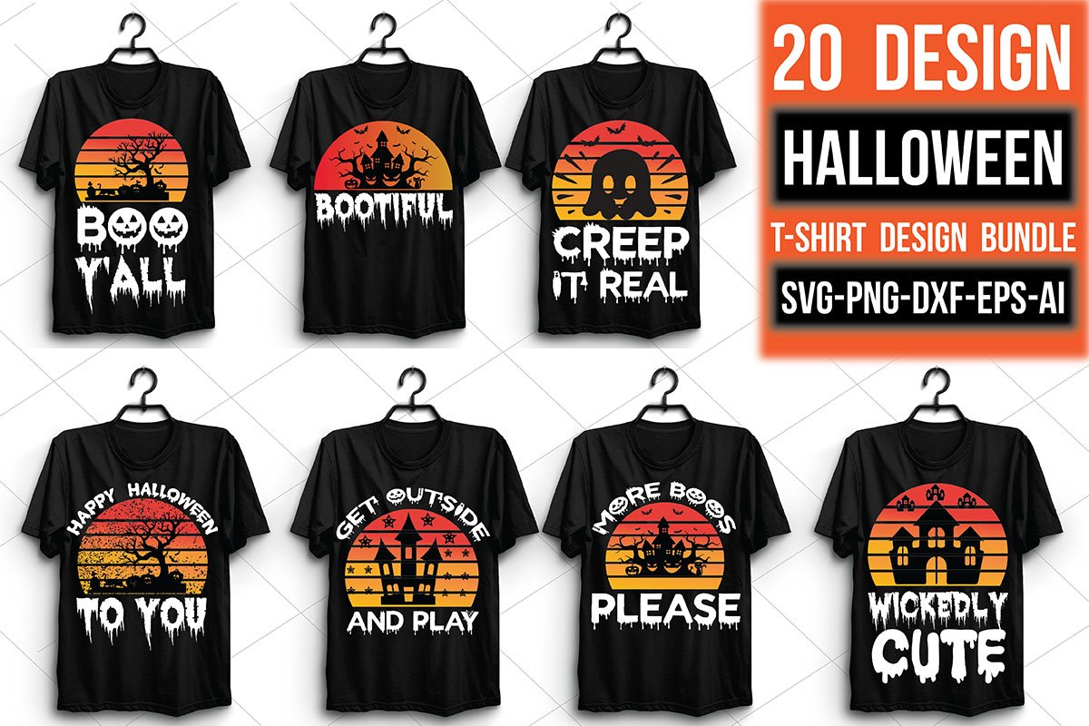 High quality Halloween t-shirts.