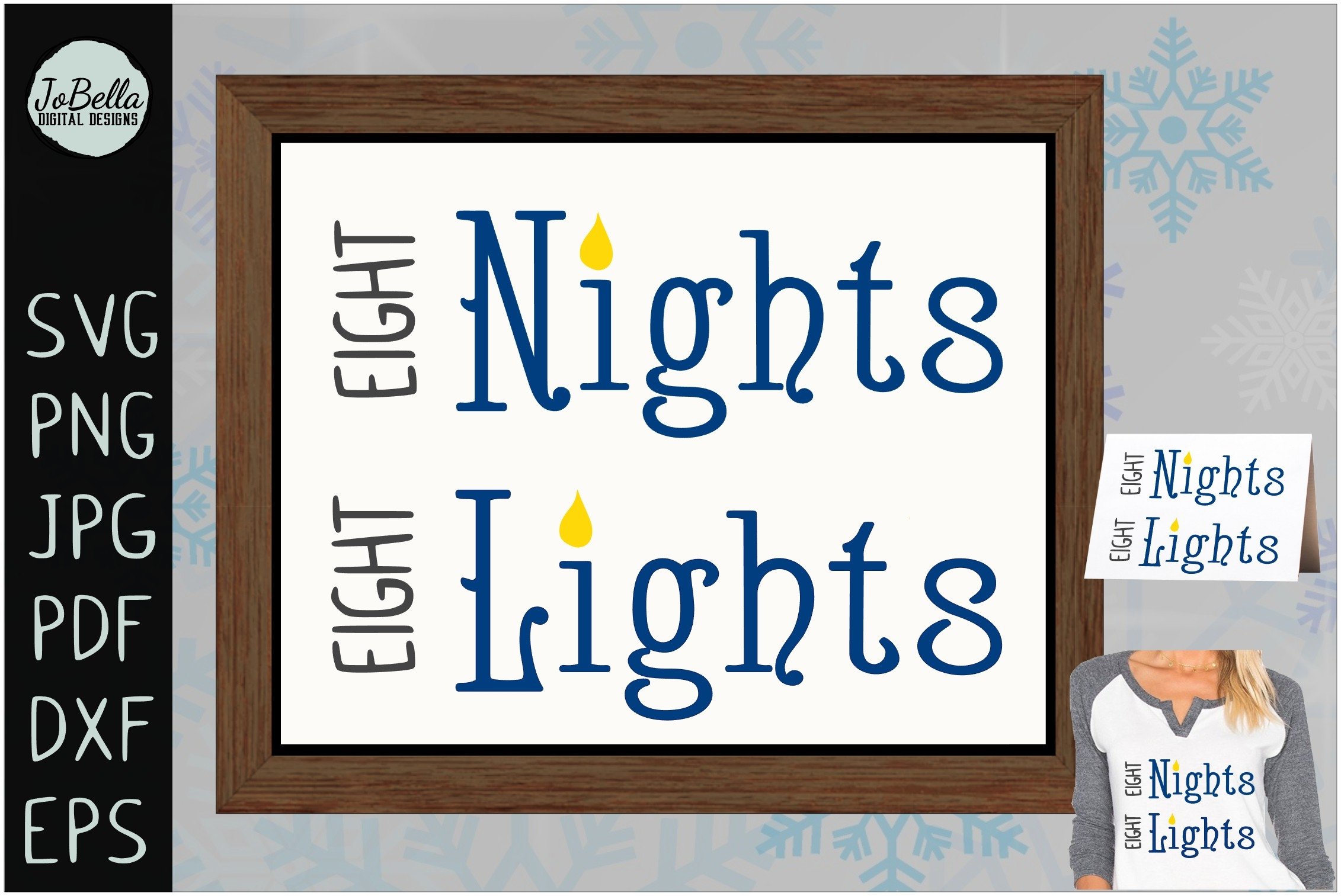 The lettering "Nights lights".