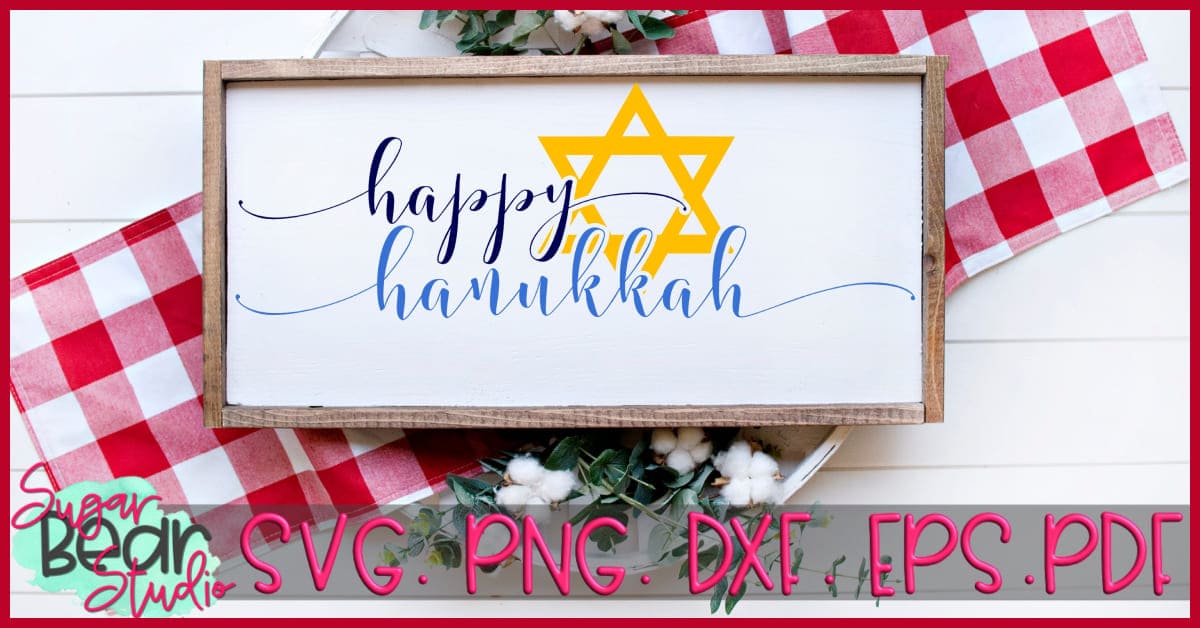 Happy Hanukkah - A Holiday SVG - Facebook.