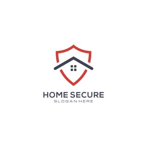 Home Shield Logo Design Vector cover image.