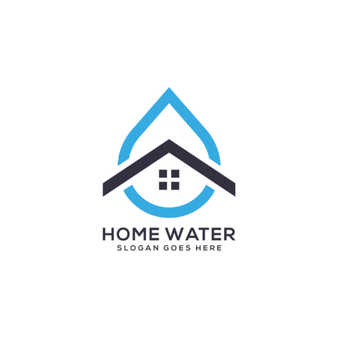 Water Home Logo Vector Design cover image.