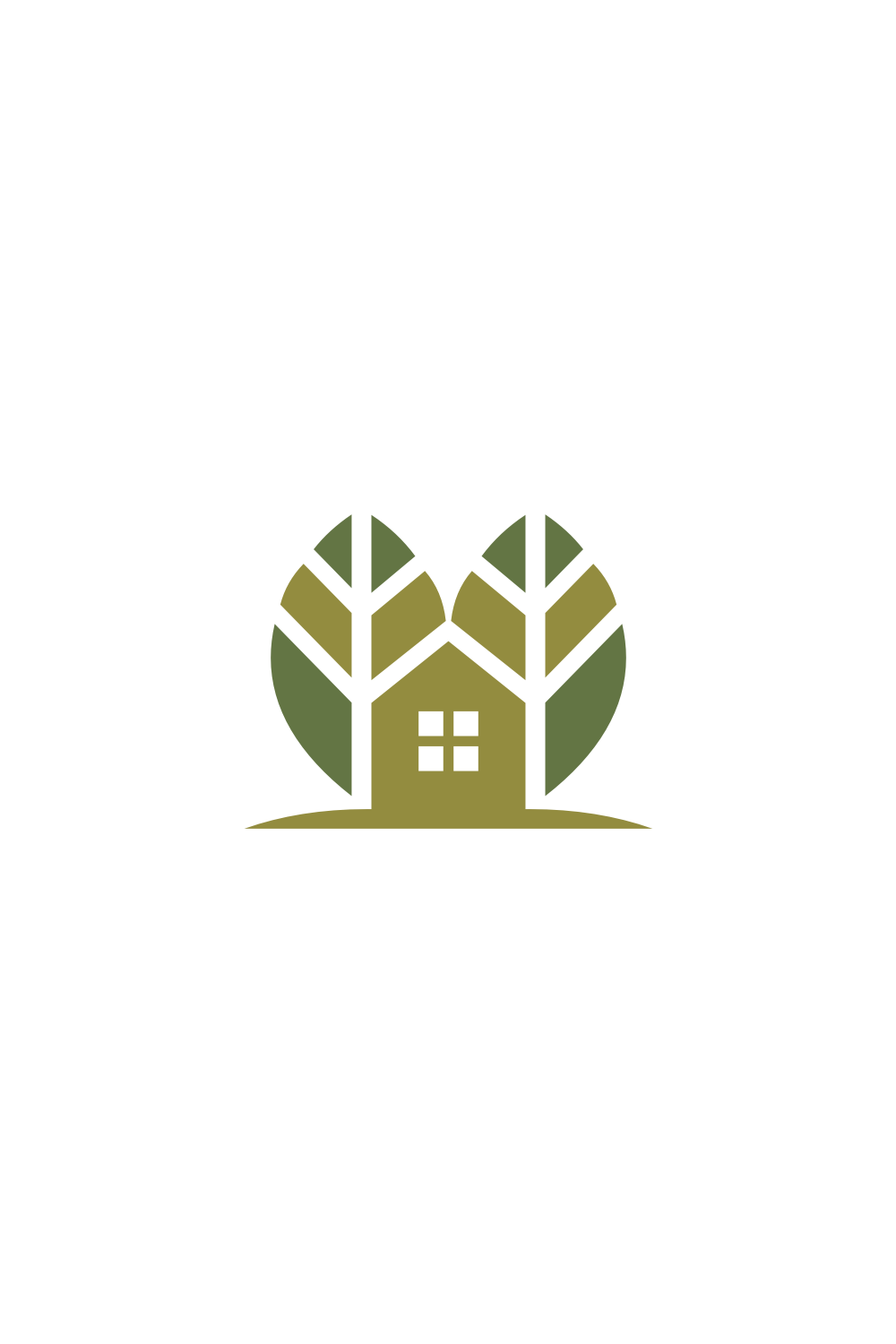 Eco Friendly Homes Logo pinterest image.