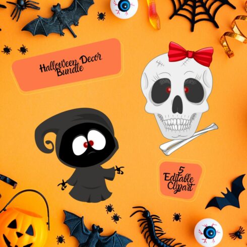 Halloween Spooky Bundle - 5 Designs cover image.