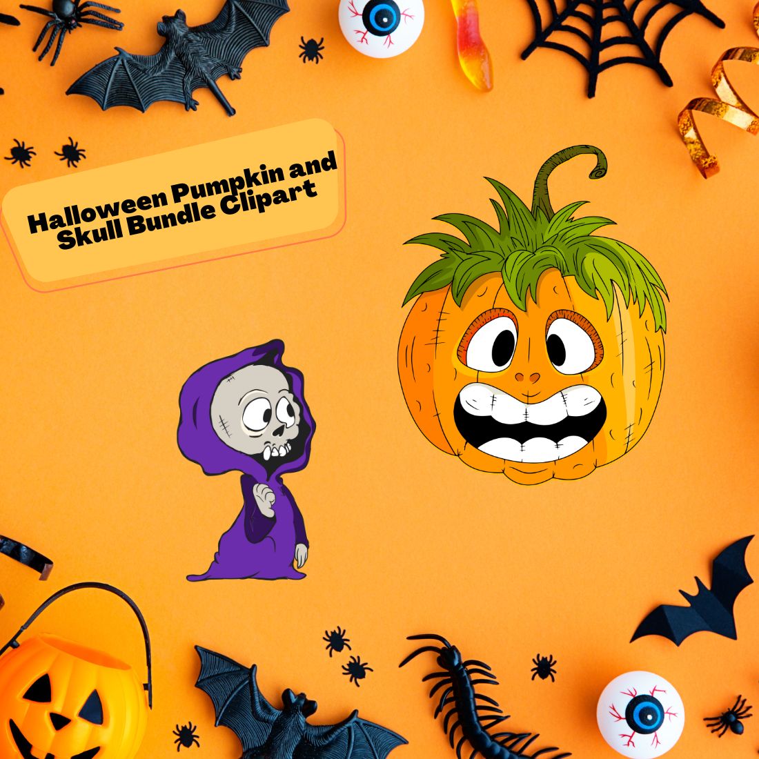 Halloween Pumpkin Bundle - 5 Designs cover image.