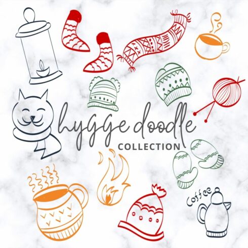 13 Hygge Doodle Collection - $8 Only cover image.