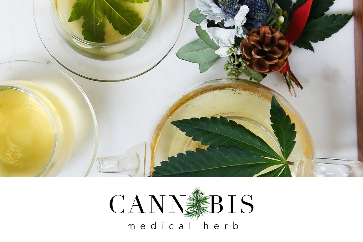 Cannabis medical herb.