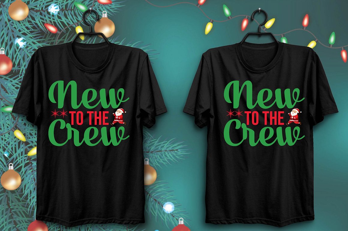 Black t-shirts with a colorful print with a bright inscription.