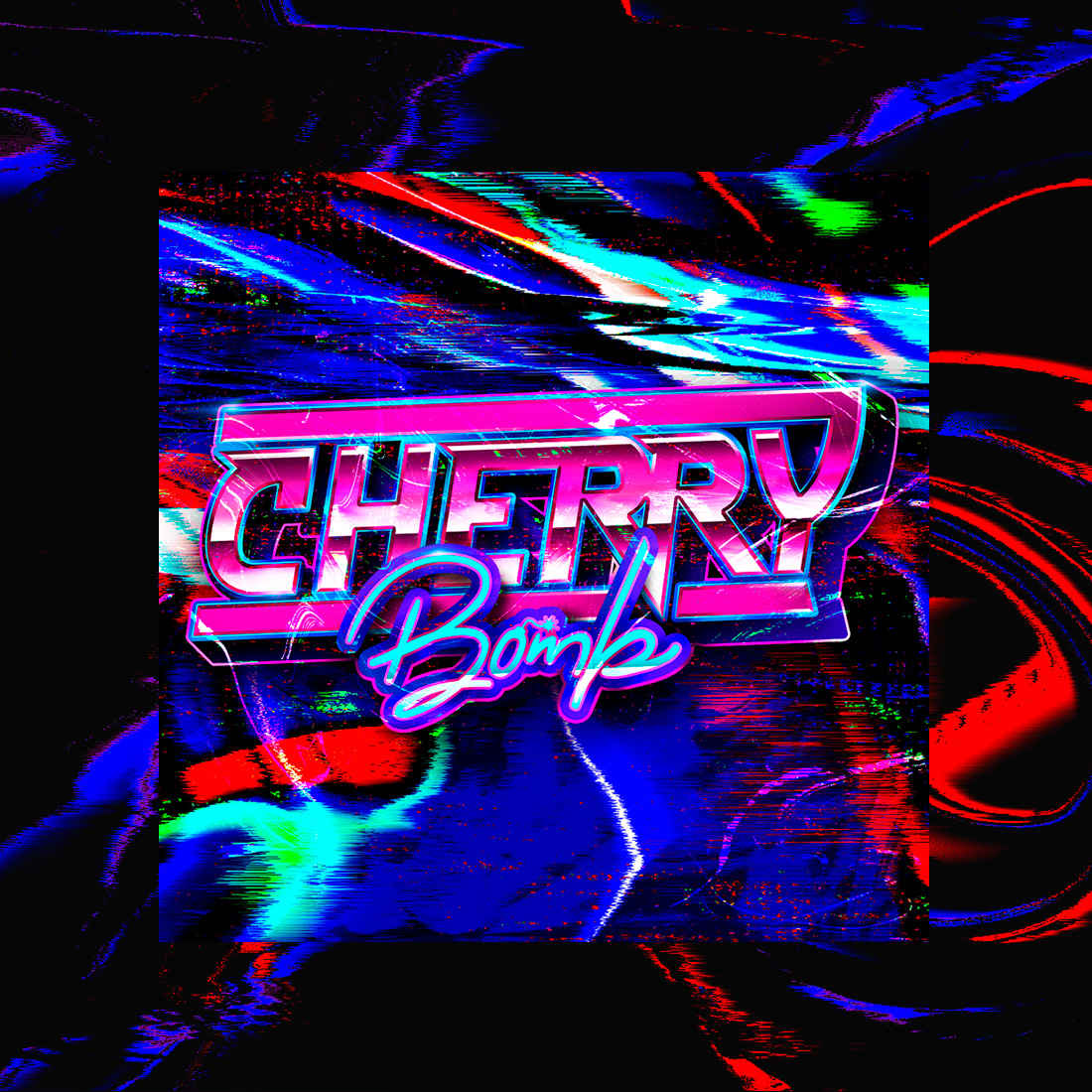 Cherrry Glitch and Liquid Textures Preview image.