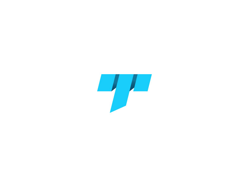 Five Word Mark Logo Design, t logo.