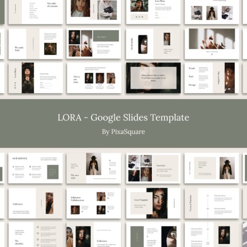 LORA - Google Slides Template.