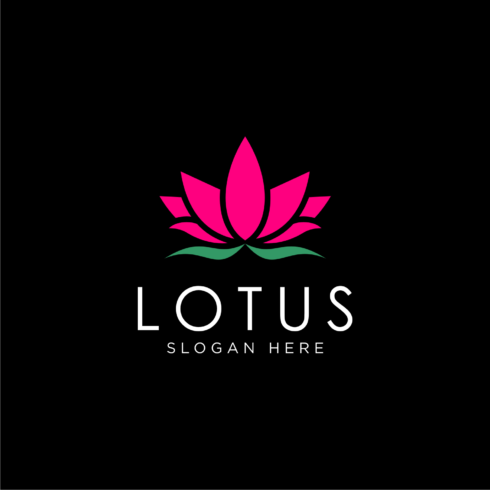 Flower Lotus Logo Design Vector Template cover image.