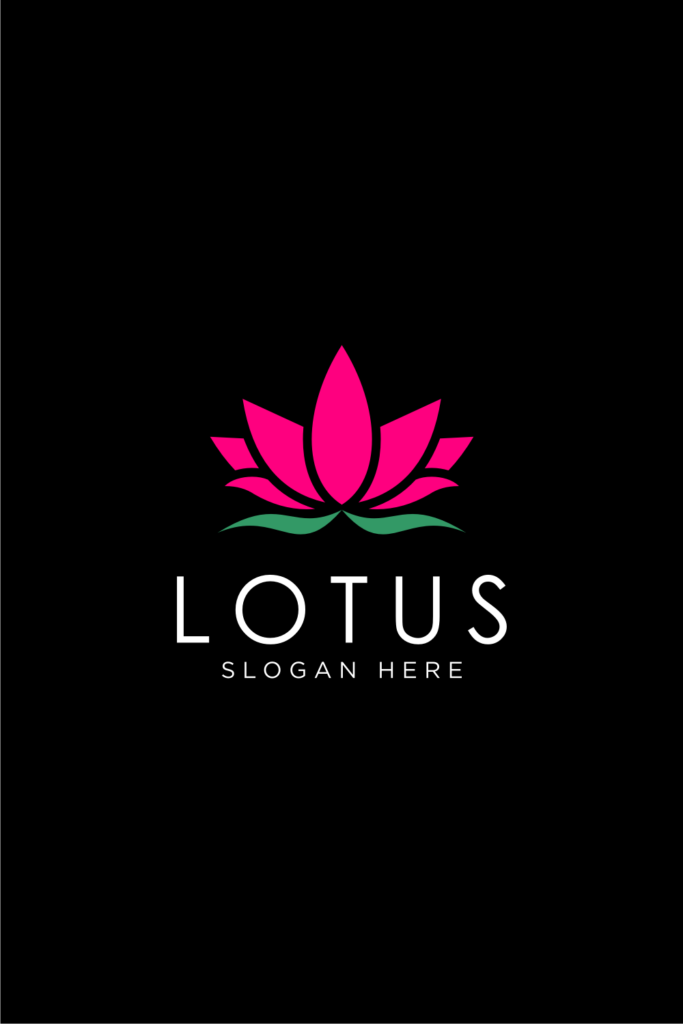 Flower Lotus Logo design vector template - MasterBundles