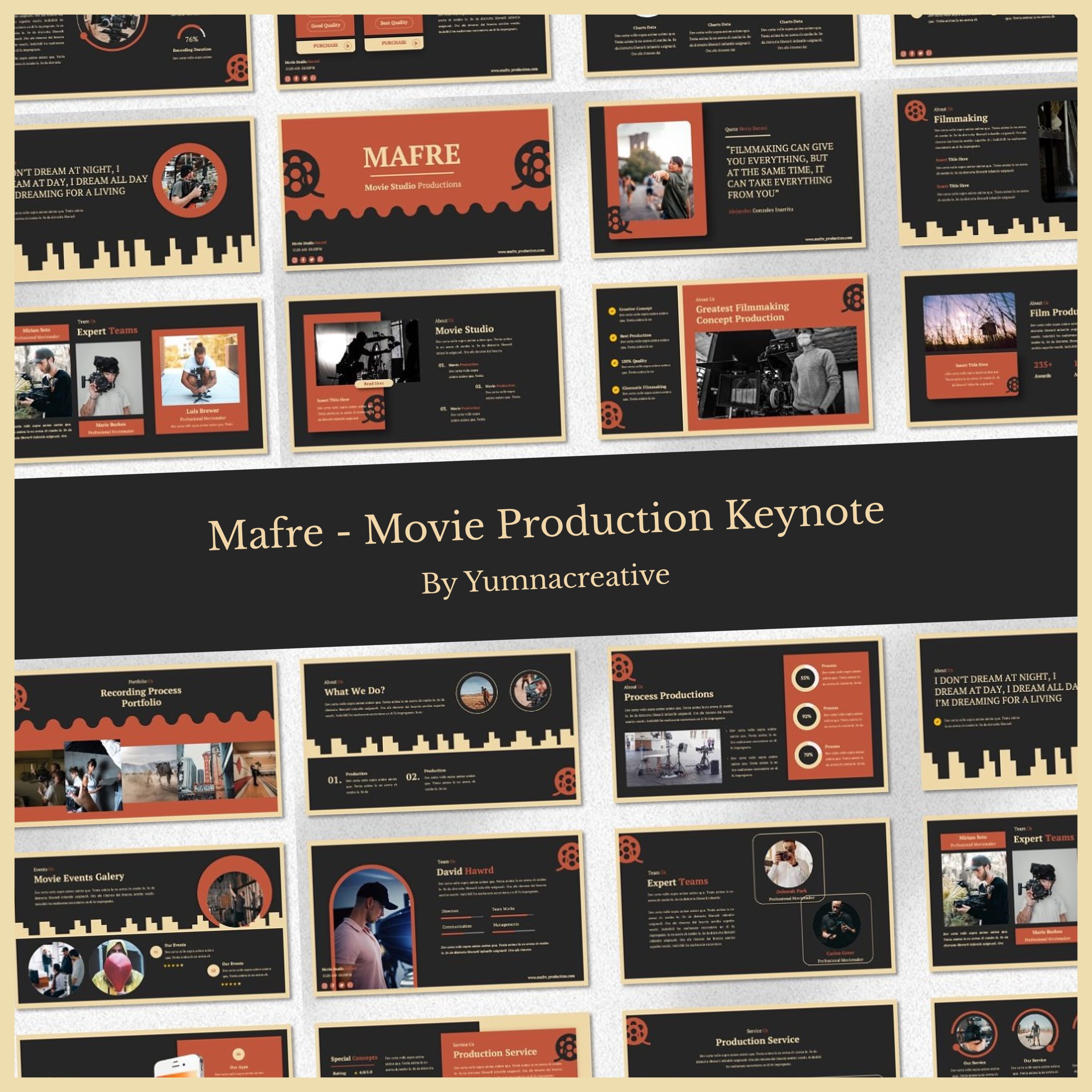 Mafre Movie Production Keynote - main image preview.