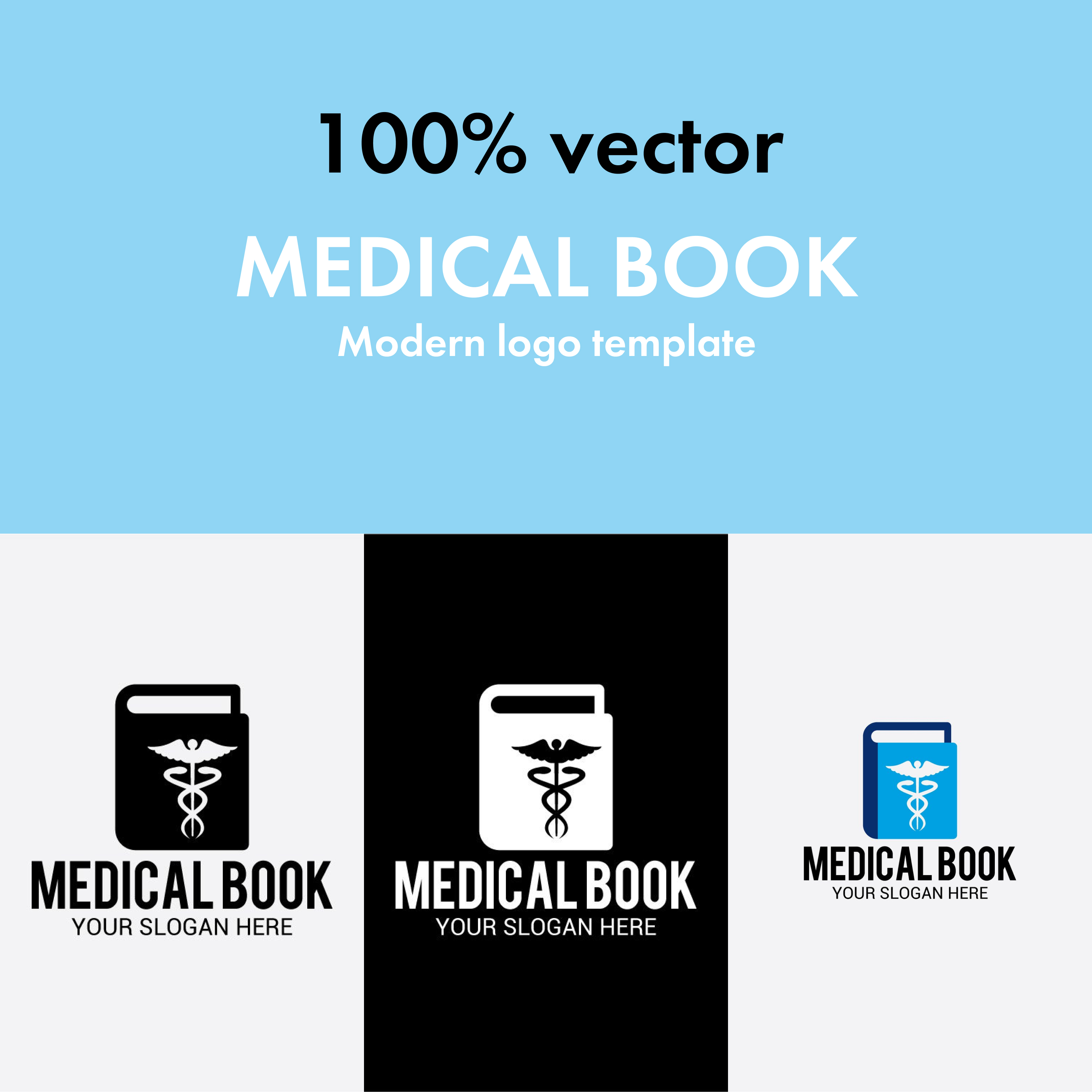 MEDICAL BOOK LOGO.