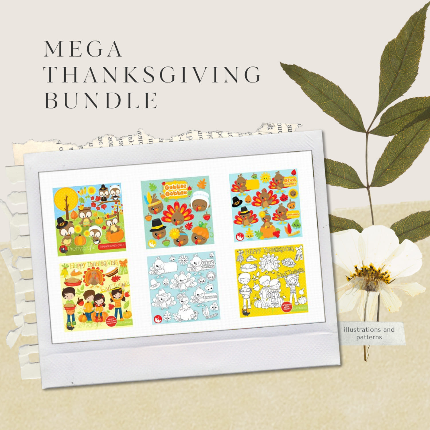 Mega Thanksgiving Bundle, 175+.