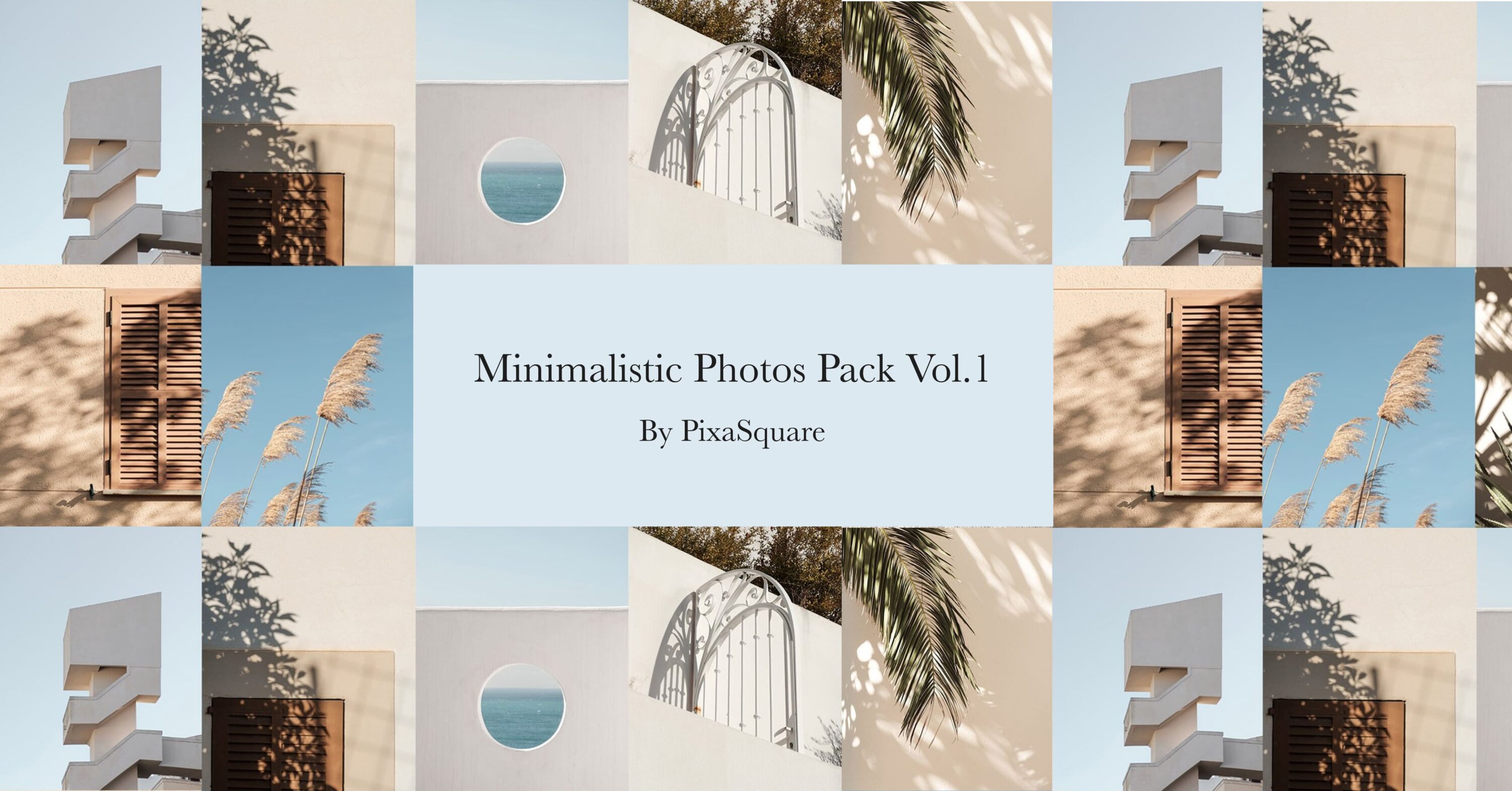 Minimalistic Photos Pack Vol.1 - Facebook.