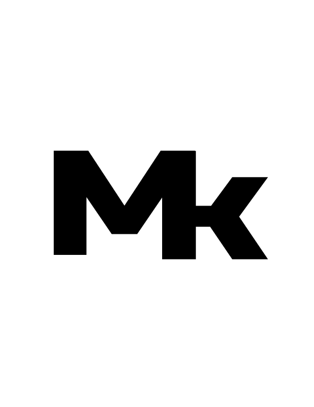 4 Letter Mark Logo, mk logo.