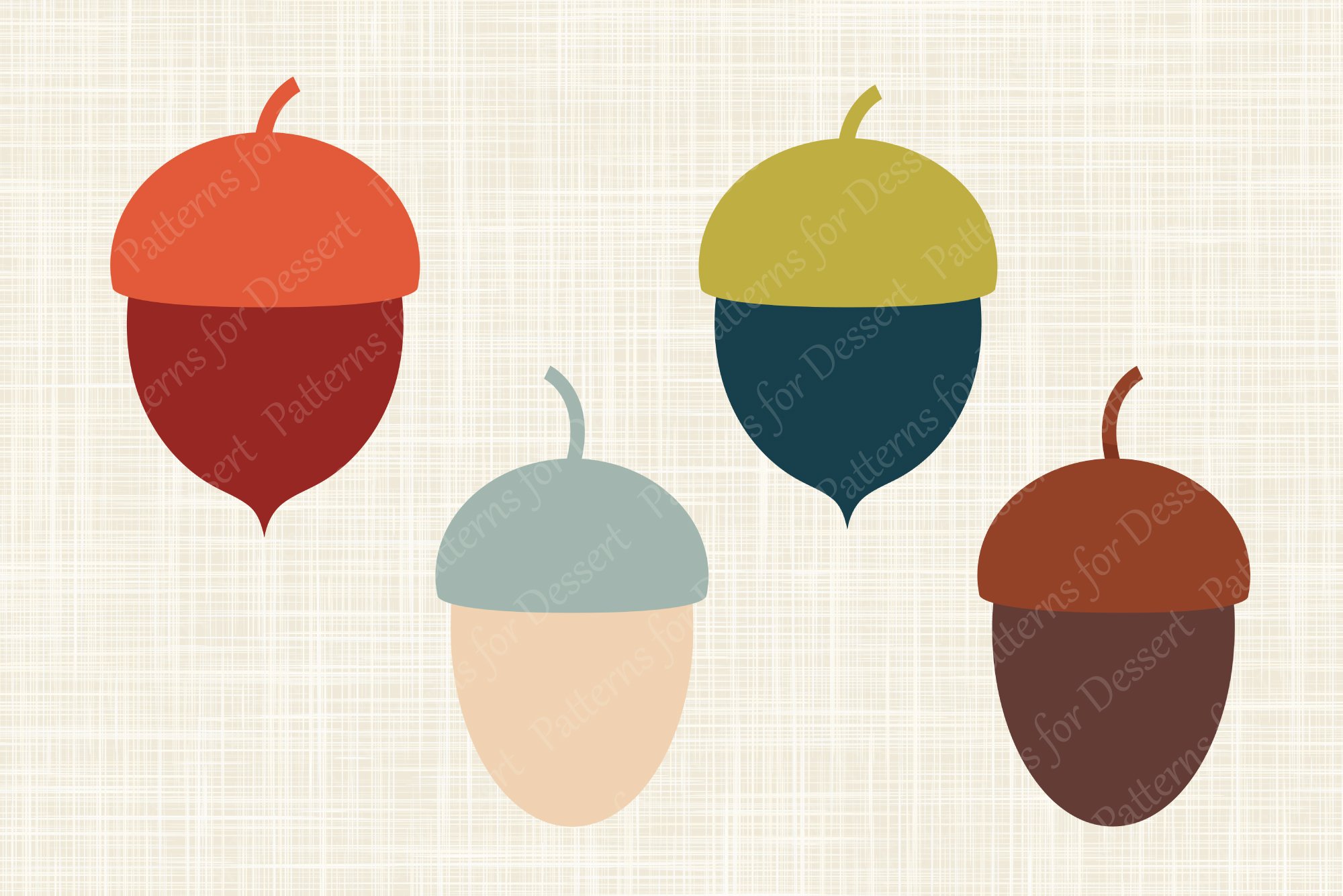 Cool hand drawn autumn fruits.