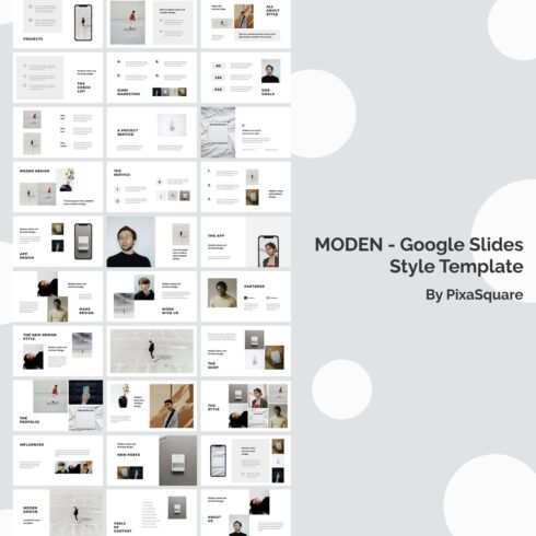 MODEN - Google Slides Style Template.